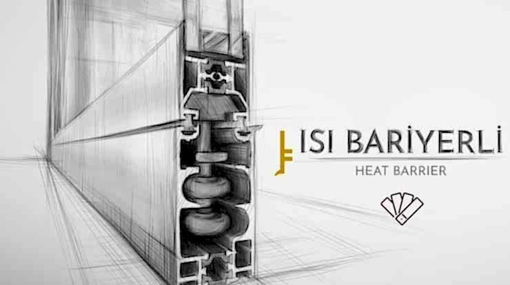 Isı bariyerli ısıcamlı cam balkon sistemi